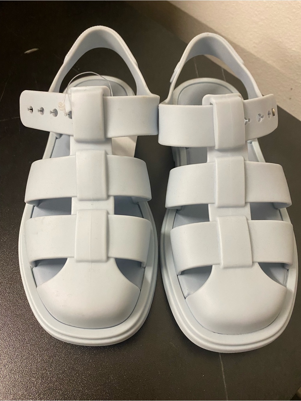 Melissa baby blue Jelly Fisherman Sandals